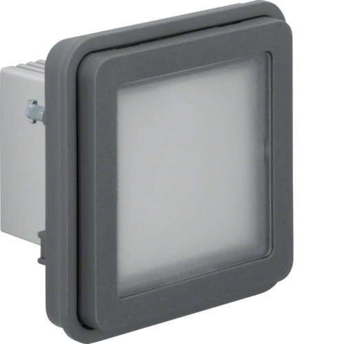 Вставка LED-сигналу червоного/зеленого кольору, сіра, 10А/250В W.1 Berker 51733515