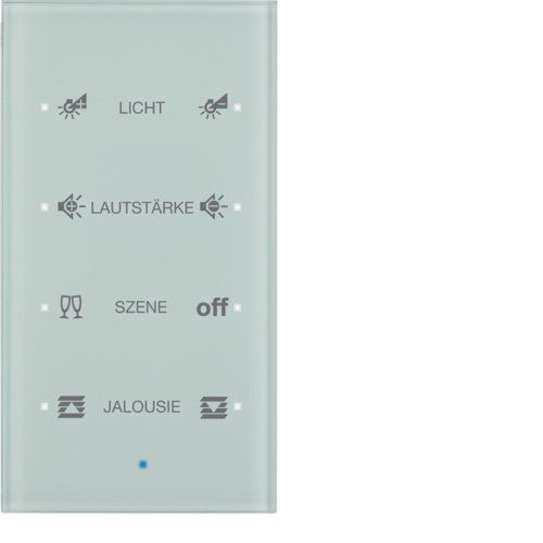 Скляний сенсор 4-канал., `Комфорт`, конфігуруємий, пол.білизна, TS Sensor