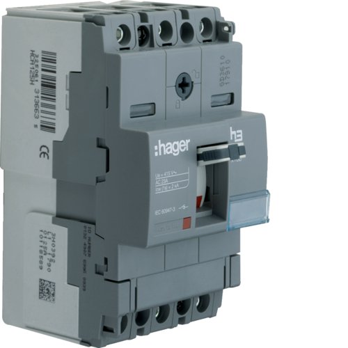 Роз'єднувач x160, In=125А, 3п Hager HCA125H