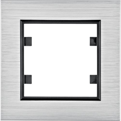 Рамка 1Х, Lumina-Passion,  срібний алюміній