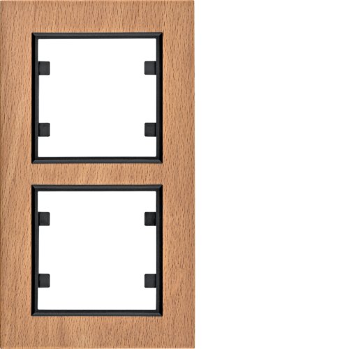 Рамка 2Х вертикальна, Lumina-Passion, дерево світле Рамка 2Х вертикальна, Lumina-Passion, дерево світле