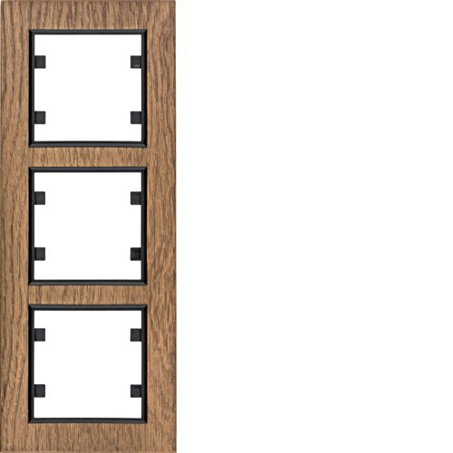 Рамка 3Х вертикальна, Lumina-Passion, дерево дуб Рамка 3Х вертикальна, Lumina-Passion, дерево дуб