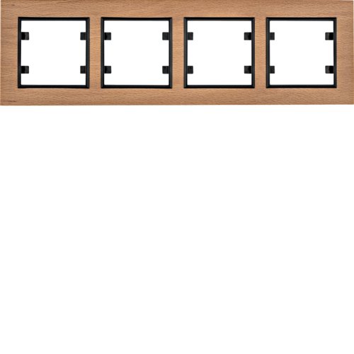 Рамка 4Х горизонтальна, Lumina-Passion, дерево світле Рамка 4Х горизонтальна, Lumina-Passion, дерево світле