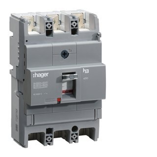 Автоматичний вимикач x250, In=250А, 3п, 40kA, Трег./Мрег.  HNB250H