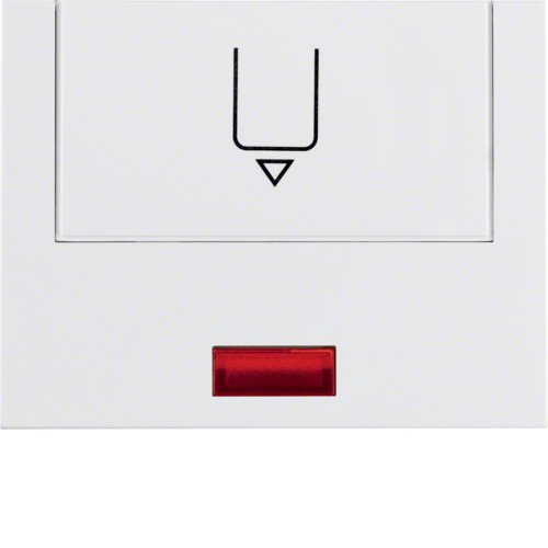 Накладка для карточного вимикача для готелів з лінзою, пол.білизна, K.1 16417109