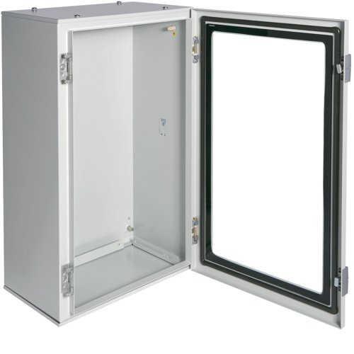 Шафа металева ORION Plus, IP65, прозорі двері, 650X400X250мм FL168A