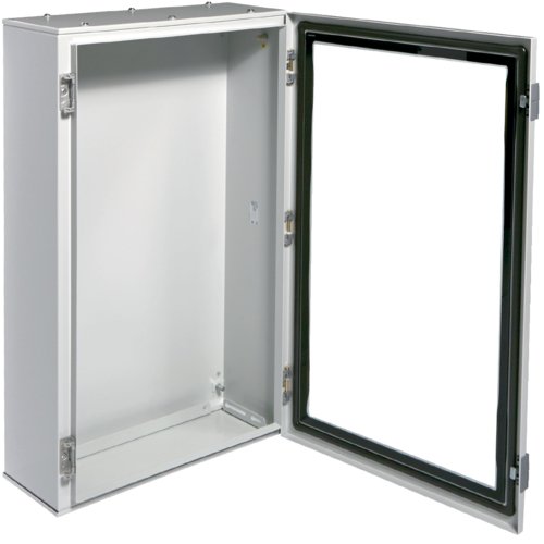 Шкаф металлический ORION Plus, IP65, прозрачные двери, 800X500X200мм FL171A