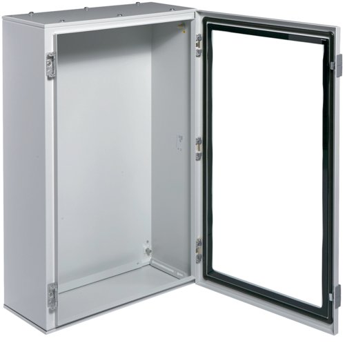 Шкаф металлический ORION Plus, IP65, прозрачные двери, 800X500X250мм FL172A