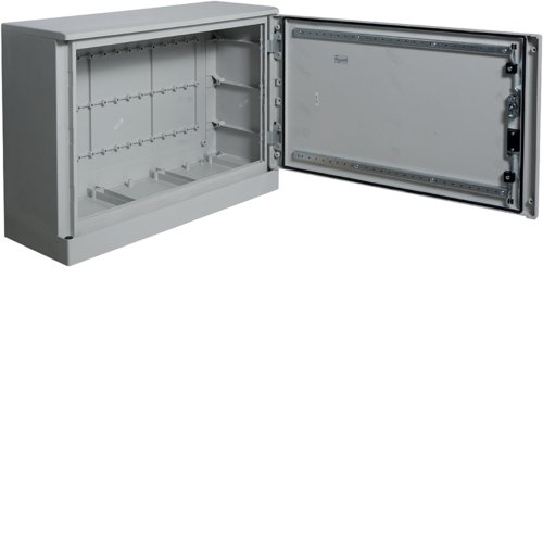 Шкаф с полиэстера з цоколем ORION Plus, IP65, непрозрачные двери, 600X850X300мм FL325B