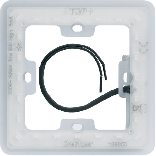 LED-модуль освітлення вниз для 1Х рамки Q.7 Berker 168055