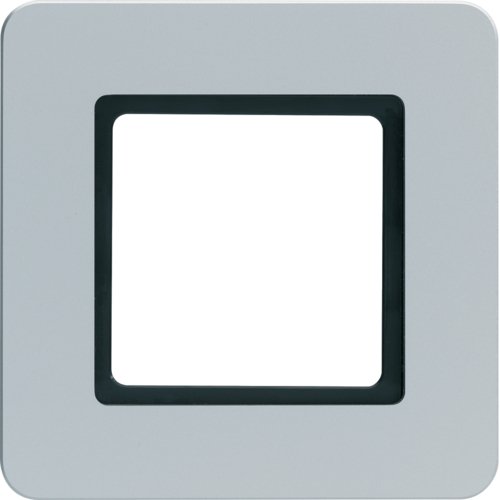Рамка під LED-модуль 1Х пластикова алюміній, Q.7 Berker 10116104