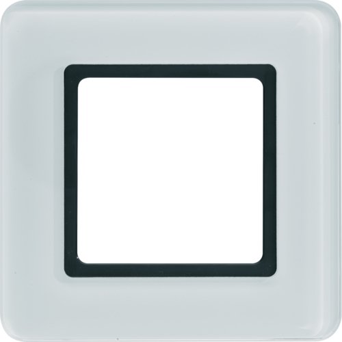 Рамка під LED-модуль 1Х скло/полярна білизна Q.7 Berker 10116179