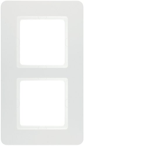 Рамка 2Х пластикова полярна білизна, Q.7 Berker 10126189