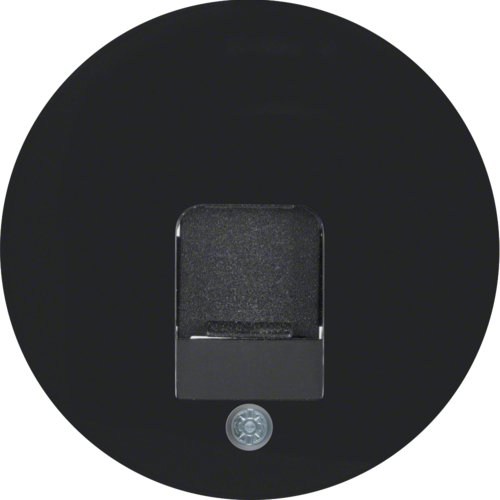 Накладка для суппортов под модуль RJ12/RJ45, черная, R.1/R.3