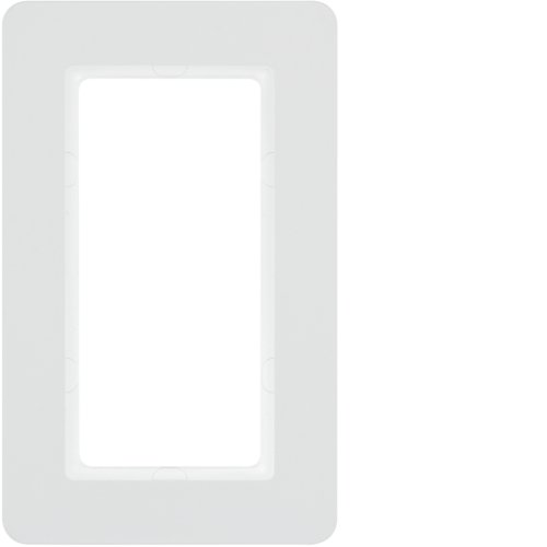 Рамка 1Х з великим отвором пластикова полярна білизна, Q.7 Berker 13096189