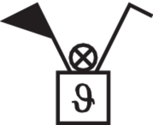 Регулятор температури приміщення, 10А/250В, чорний, R.1/R.3